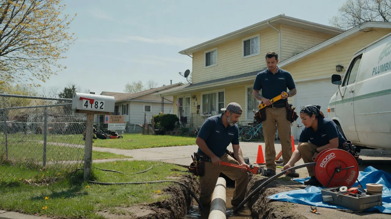 Gas Line Repair in Martinton, IL near me